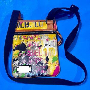 Multicoloured L.A.M.B. purse Gwen Stefani crossbody bag with adjustable strap